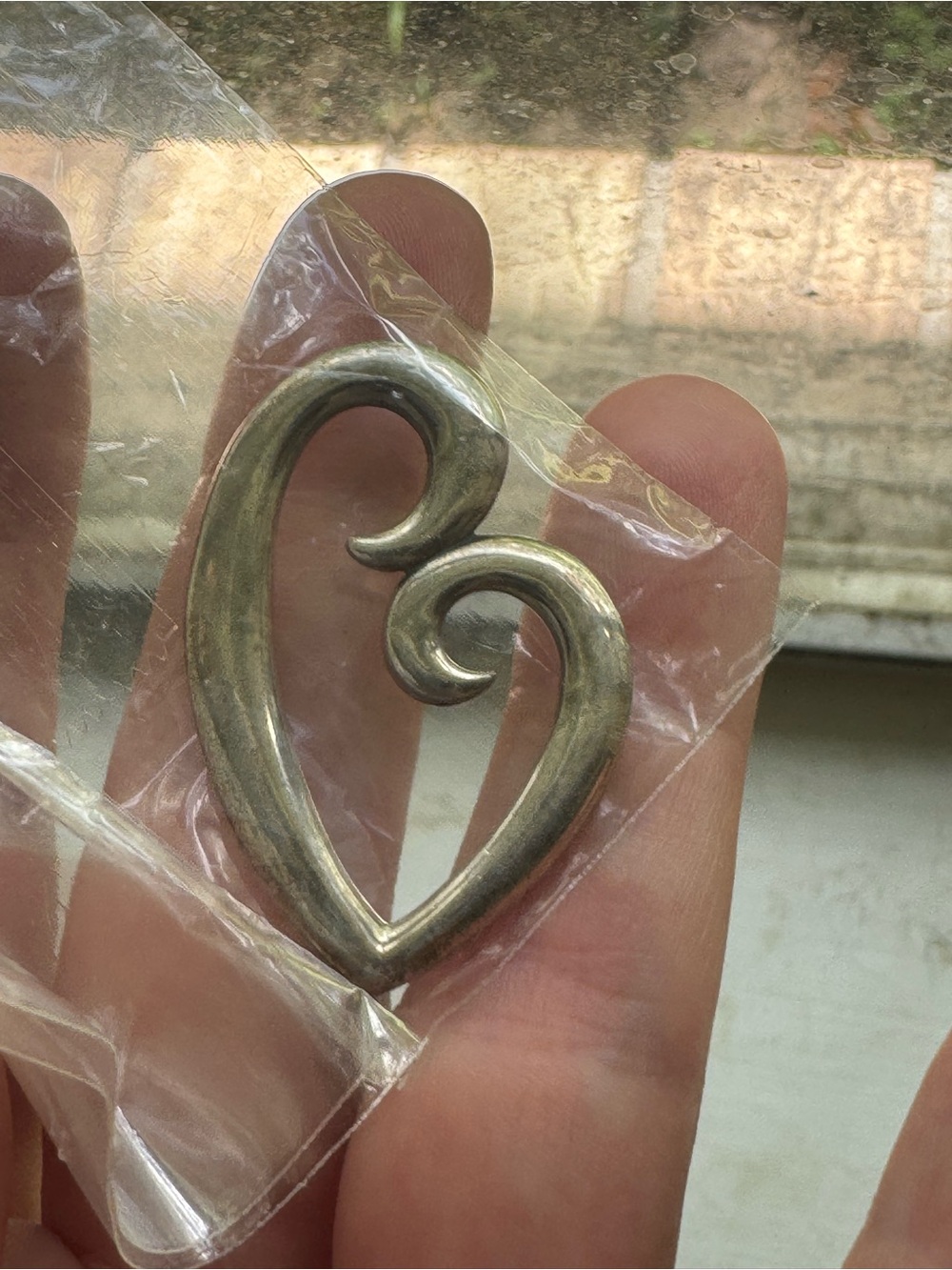 James Avery Mother Love Heart Pendant